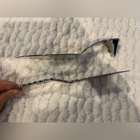 Neiman Marcus Silver Plated High Heel & Handbag Serving Set - Picture 9 of 10